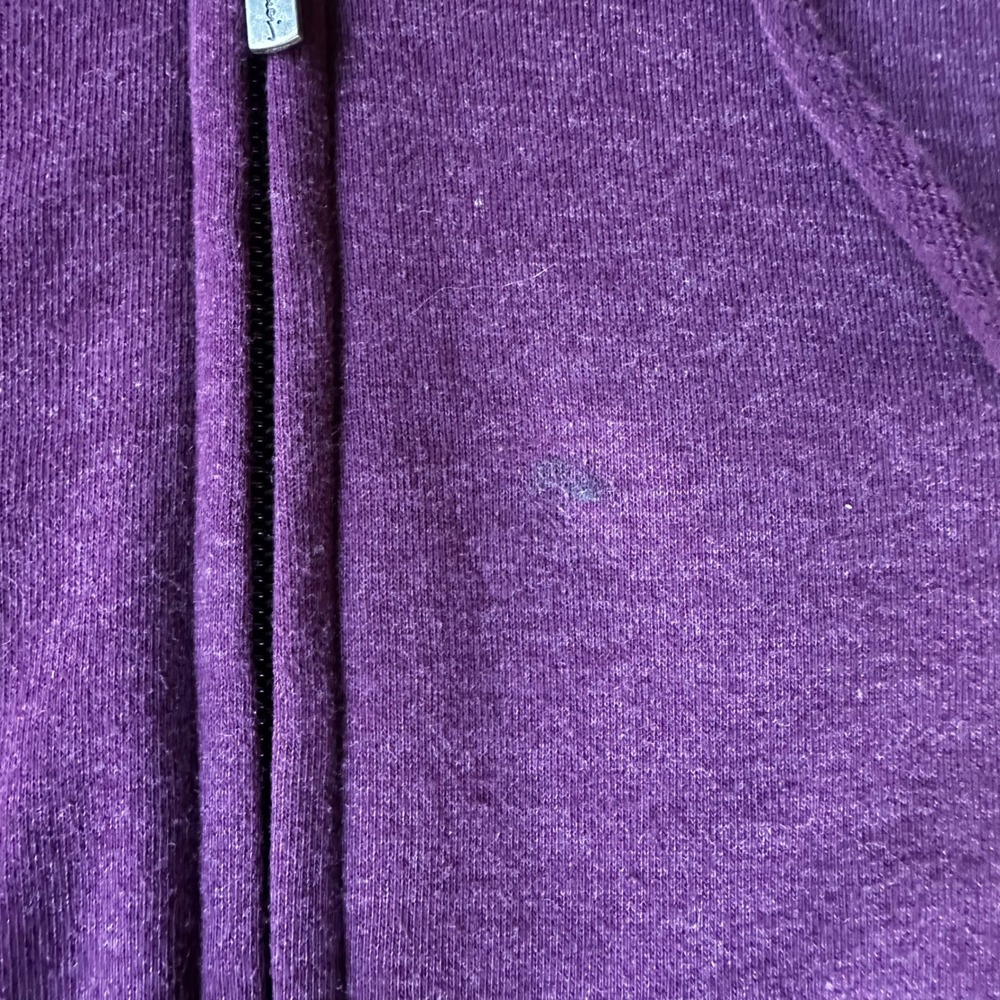 Eddie Bauer Full Zip Hoodie Women XL Purple Good Casual Long Sleeve Sweatshirt - Picture 5 of 5